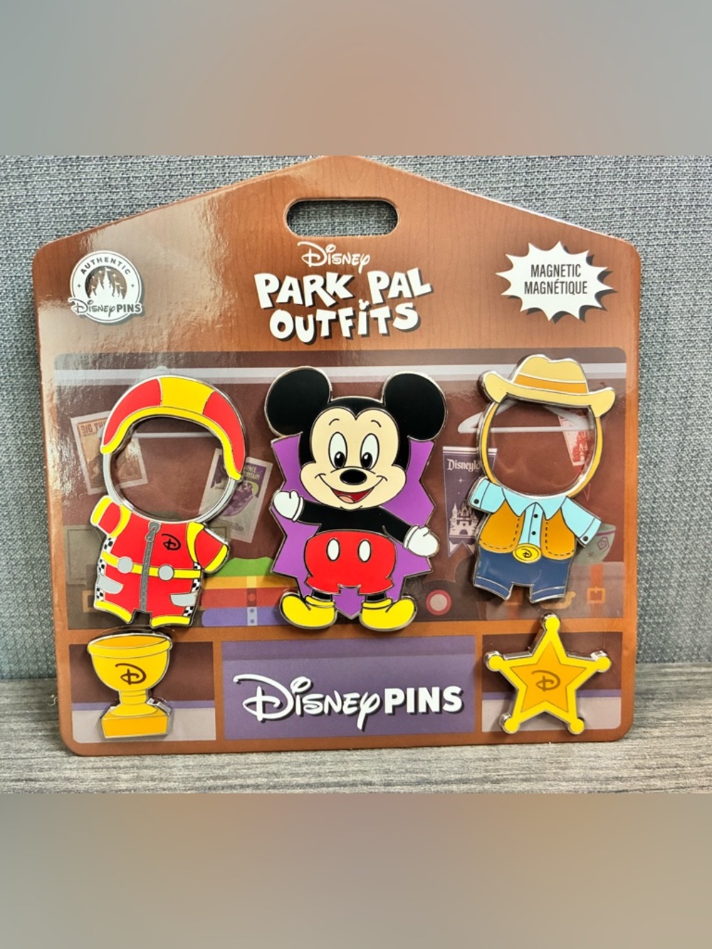 Disney Park Pal Outfits Mickey Mouse Pins